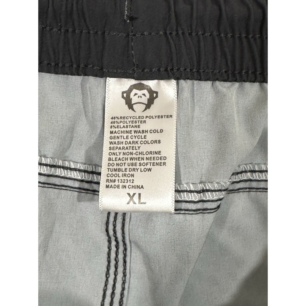 Howler Brothers Warlock Tech Board Shorts Men's Xlarge Grey Checker Stretch - Picture 6 of 8
